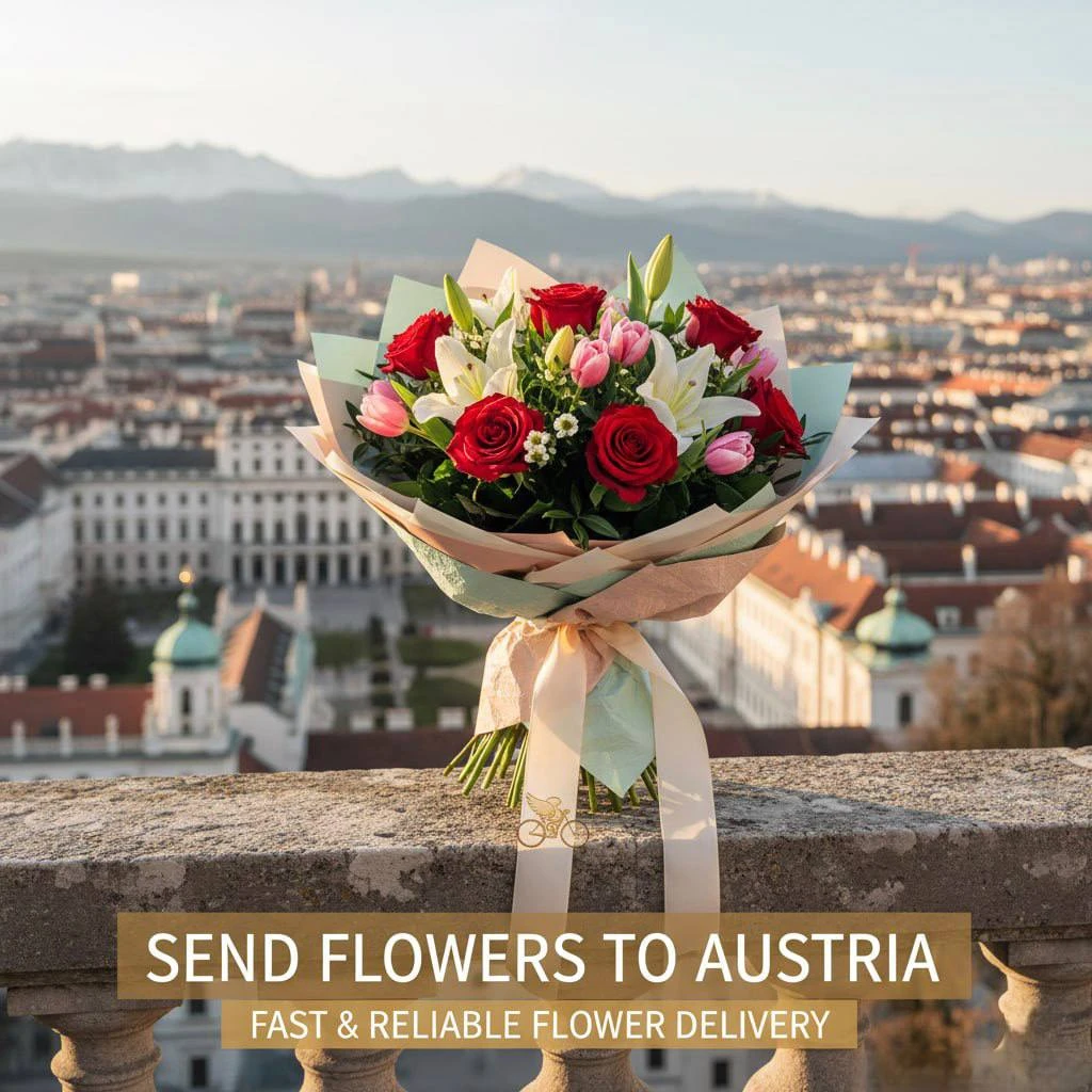 Send Flowers to Austria – Fast & Reliable Flower Delivery